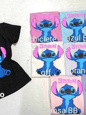 Blusinha Juvenil Stich Disney