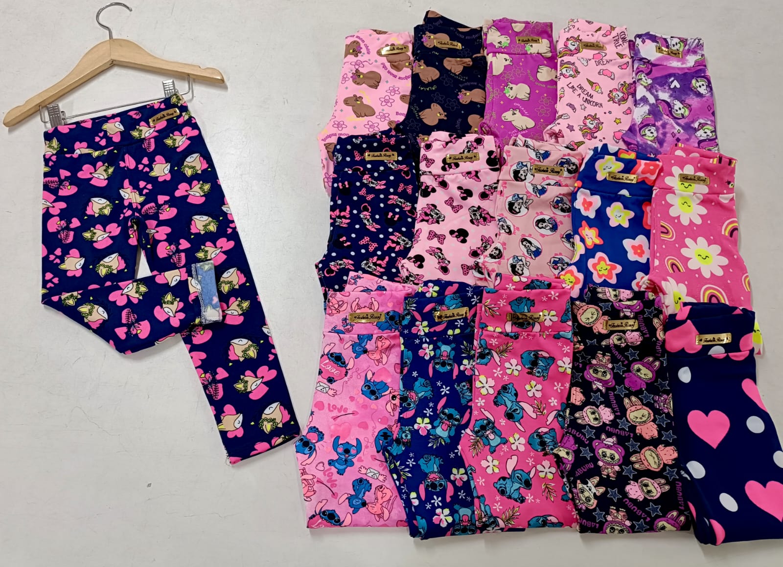 Legging Flanelada Estampada Infantil - Imagem 2