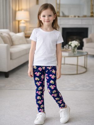 Legging Flanelada Estampada Infantil