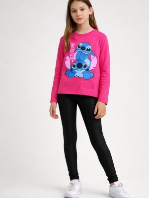 Legging Flanelada Lisa Juvenil