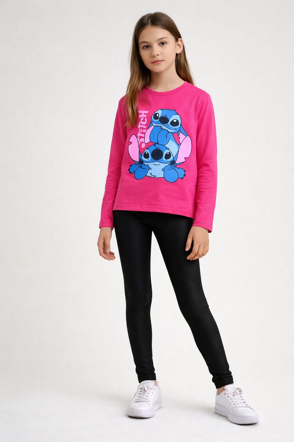 Legging Flanelada Lisa Juvenil